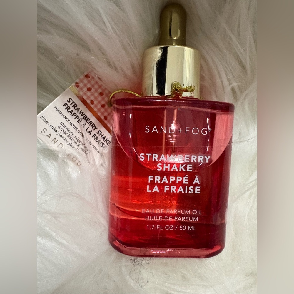 NWT Sand + Fog Strawberry Shake Eau de Parfum Oil - 50 mls
